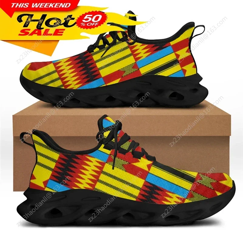 รองเท้าผ้าใบลายชนเผ่าแอฟริกันส - Ethnic Fashion Women บทวิจารณ์และราคา