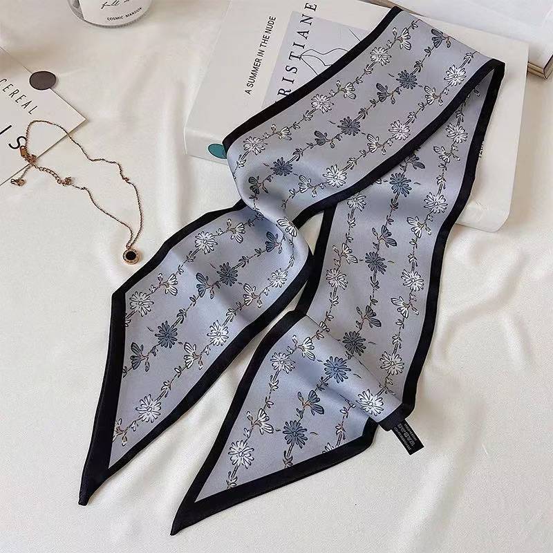 ผ้าพันคอไหมพิมพ์ลายดอกไม้สไตล์ - Ethnic Fashion Design บทวิจารณ์และราคา