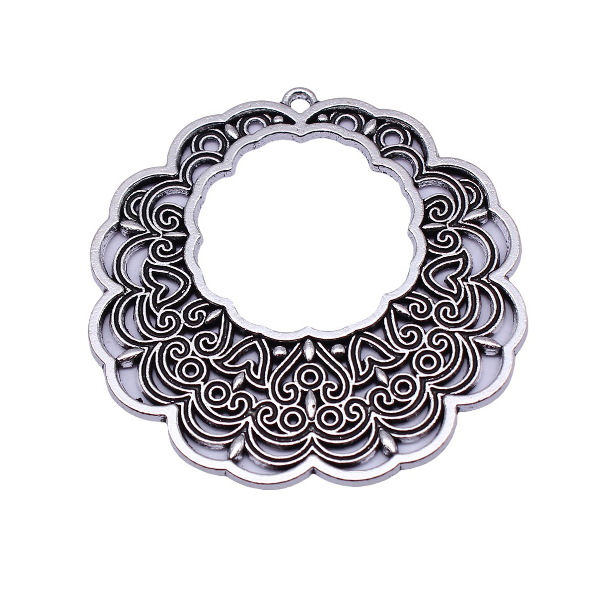 จี้ห้อยคอสไตล์โบฮีเมียนลายแมนด - Ethnic Fashion Design บทวิจารณ์และราคา