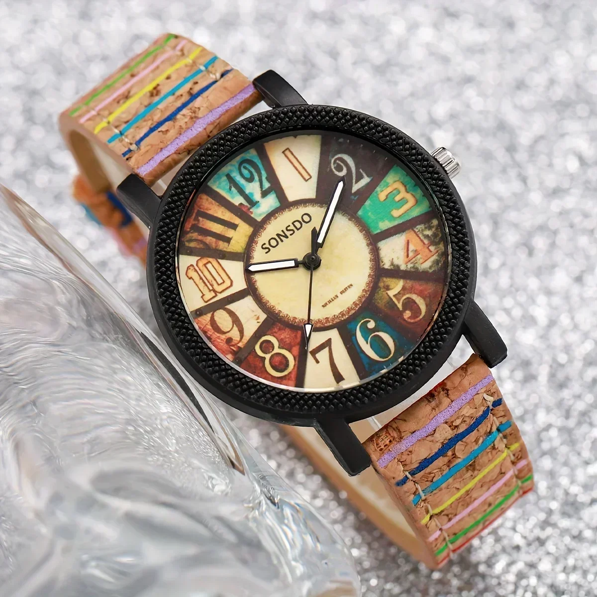 นาฬิกาควอตซ์สำหรับผู้หญิงสไตล์ - Ethnic Modern Fashion บทวิจารณ์และราคา