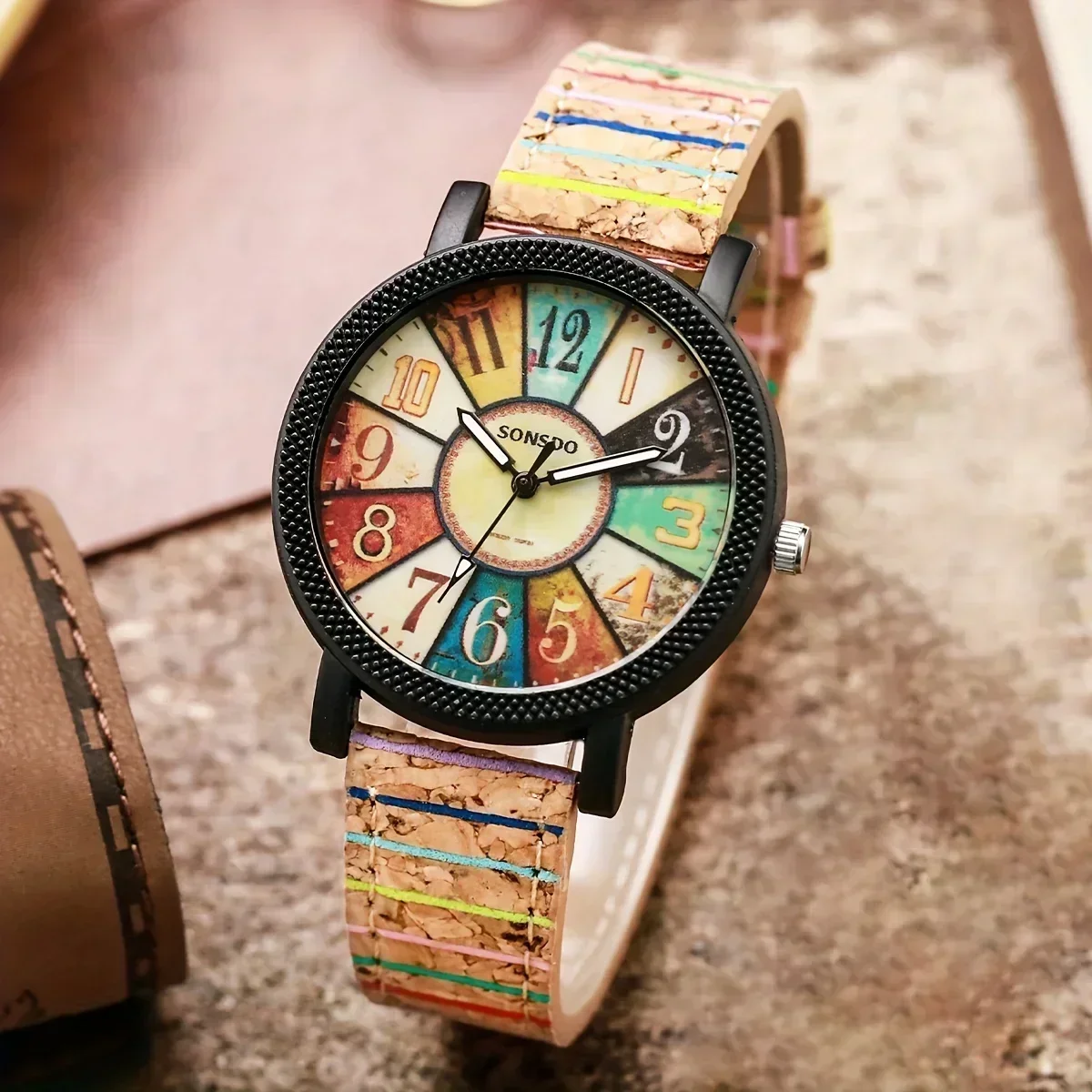 นาฬิกาควอตซ์สำหรับผู้หญิงสไตล์ - Ethnic Modern Fashion บทวิจารณ์และราคา