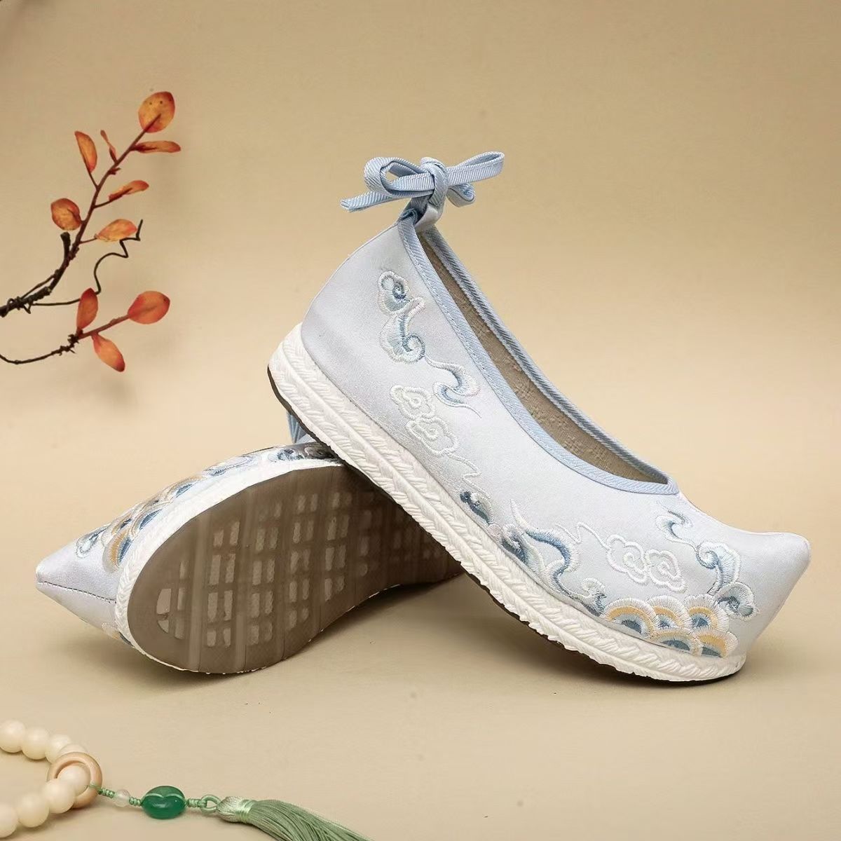 รองเท้าผู้หญิงไซส์ใหญ่ ปักลายฮ - Ethnic Fashion Women บทวิจารณ์และราคา