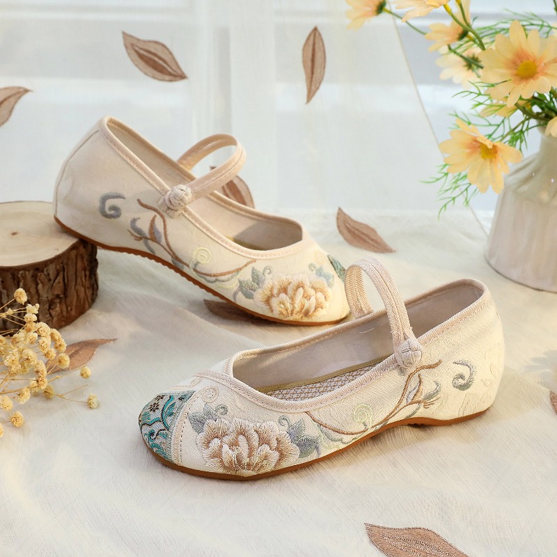 รองเท้าลำลองสำหรับผู้หญิง แฟชั - New Ethnic Fashion บทวิจารณ์และราคา